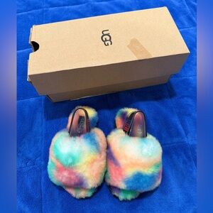 UGG Rainbow Cozy Slippers for kids